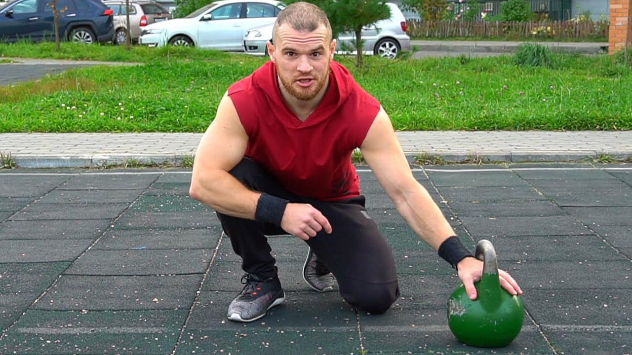 Тренировка с гирей. Комплекс упражнений ГОЛОДНЫЙ БЕРСЕРК