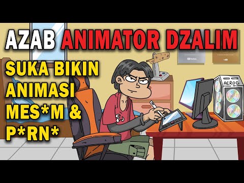 AZAB ANIMATOR DZALIM, SUKSES JALUR INSTAN!! | ANIMASI AZAB