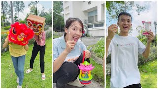 Bad friend, good friend and unicorn🦁 - Candy challenge 🍭 by LNS #shorts