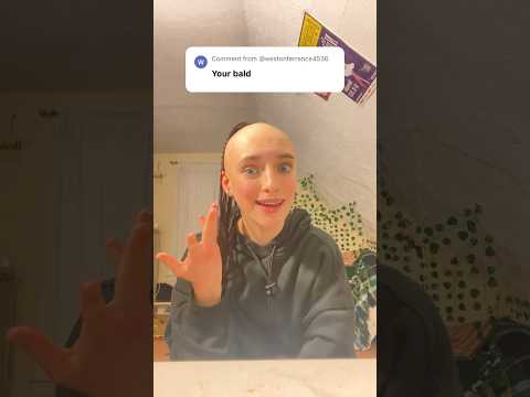 Like bud I know ?? #alopecia #alopeciaawareness #bald #bully #funny