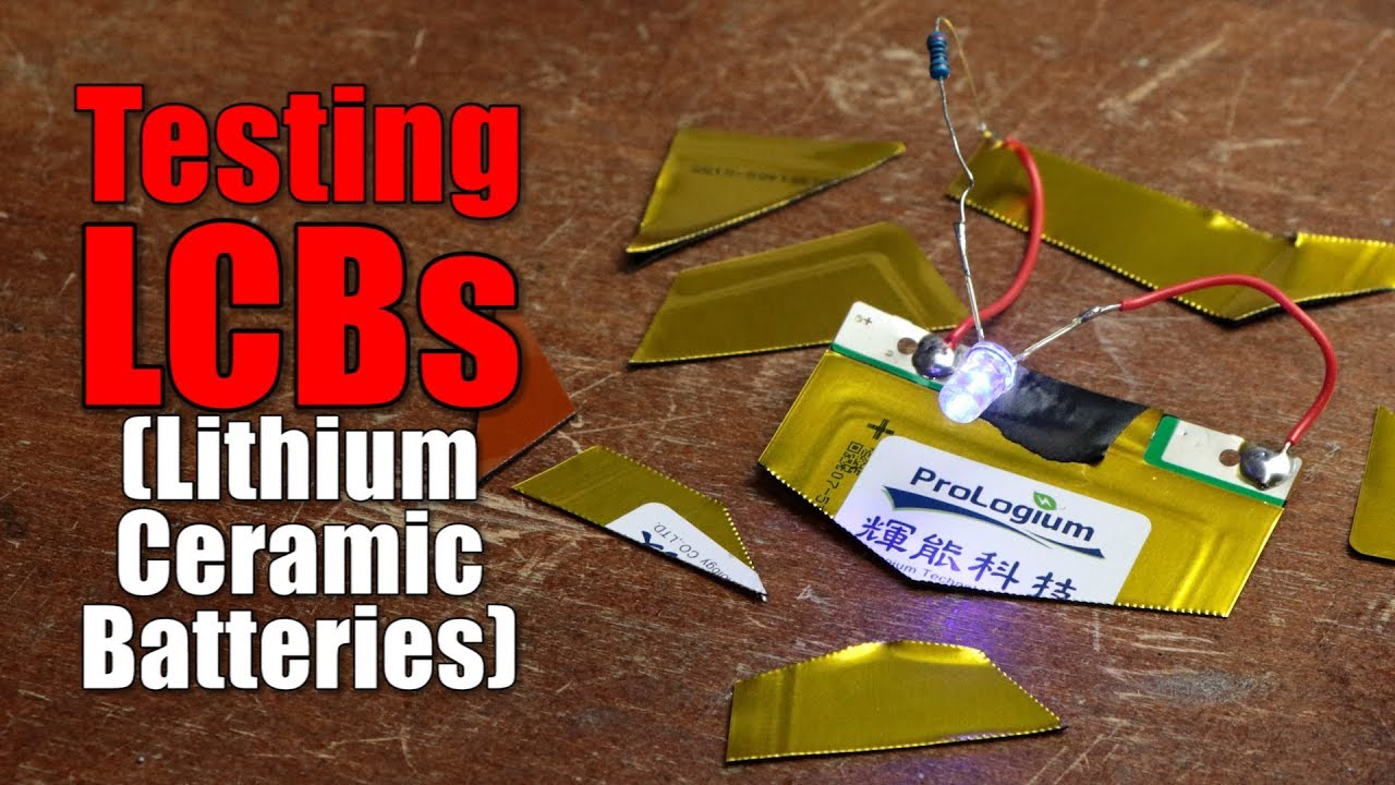 Testing LCBs (Lithium Ceramic Batteries) The Future of Battery Technology?