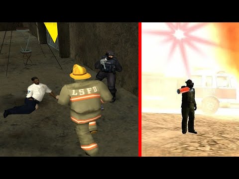 MISI JADI PEMADAM GAJE DI GTA SAN ANDREAS!