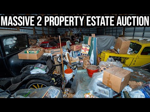 60+ Antique Cars & Hot Rods!!! - How Did We Find The Schroll Estate