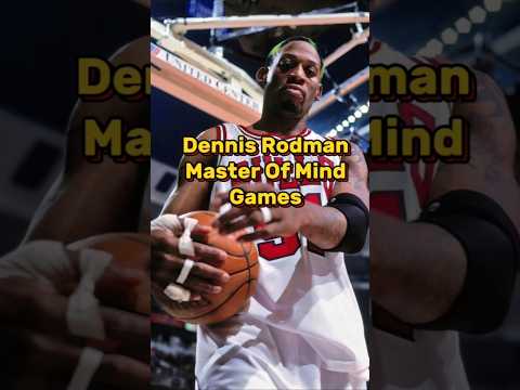 Dennis Rodman, Master Of Mind Games. #nba #basketball #basket #shortsviral #shorts #nbahighlights