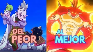 DEL PEOR AL MEJOR EPISODIO DE DRAGON BALL DAIMA