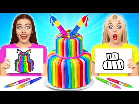 Quién Lo Dibuja Mejor Toma El Desafío Del Premio | Desafíos Divertidos Multi DO Fun Challenge
