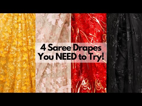 Trending Saree Draping Styles for Every Occasion | modern saree | saree drape styles | Tia Bhuva