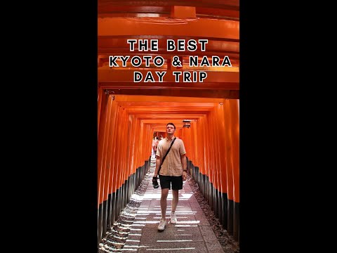 Kyoto & Nara BEST Day Trip from Osaka!