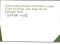 Graham's Law of Effusion Concepts