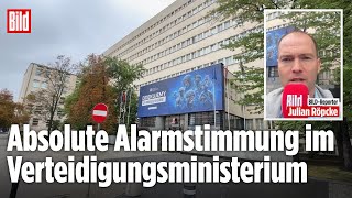 Mehrere Drohnen im polnischen Luftraum | BILD Lagezentrum aus Warschau