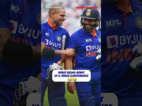 ROHIT ALWAYS GETS US CRACKING - Roihit Sharma funny press conference #rohitsharma #ipl2024 #cricket