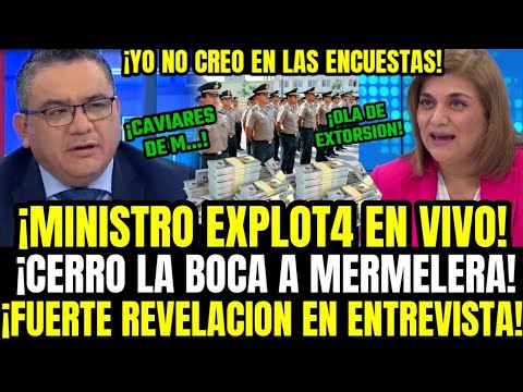 REVENTÓ! MINISTRO DEL INTERIOR SANTIVAÑEZ EXPLOT4 EN TENSA ENTREVISTA EN VIVO POR OLA CRIMIN4LIDAD