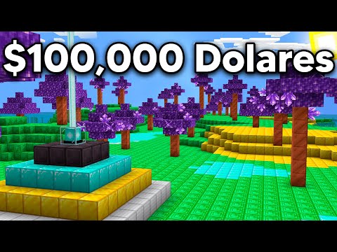 ¡HICE una ISLA de $100,000 en Minecraft Hardcore!