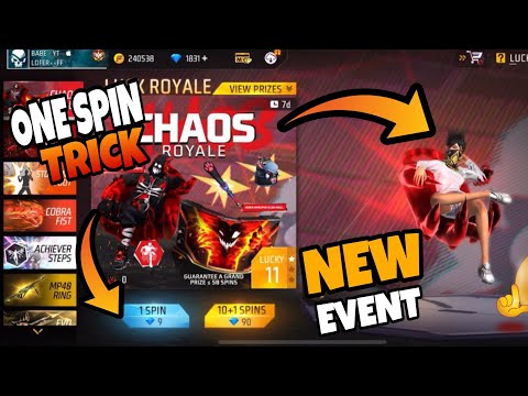 FREE FIRE NEW CHAOS ROYALE EVENT | NEW SELF MASTERY EMOTE - FREE FIRE NEW EVENT !! BABE YT