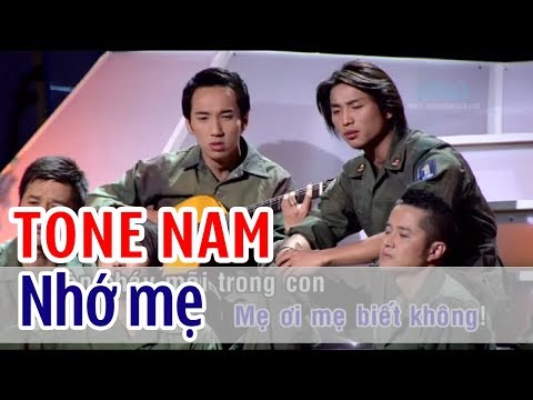 Nhớ Mẹ – KARAOKE | Tone Nam | Quốc Khanh, Đan Nguyên, Đoàn Phi, Mai Thanh Sơn