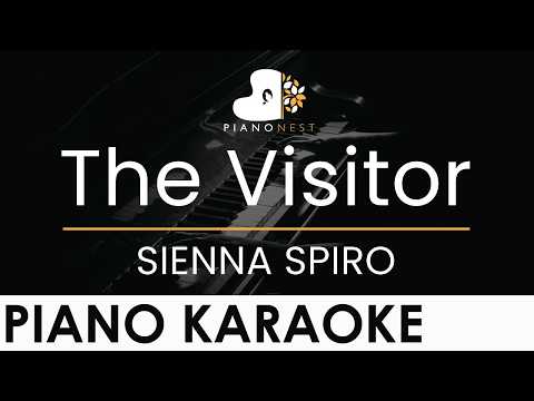 SIENNA SPIRO – The Visitor – Piano Karaoke Instrumental Cover with Lyrics