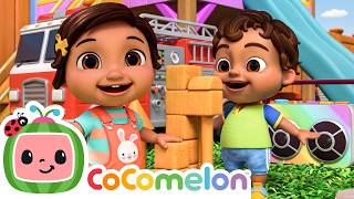 Nina's Firetruck Family! (Finger Family Kids Singalong) | CoComelon | Cars & Truck Videos for Kids