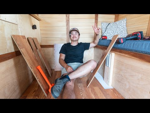 Upgrading the Flooring in the Truck Cabin Camper