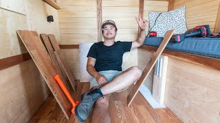 Upgrading the Flooring in the Truck Cabin Camper