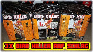 3x Bird Killer / UZI von Pyrofactory AUF SCHLAG 💥 | HEFTIG LAUT | MSD Firework