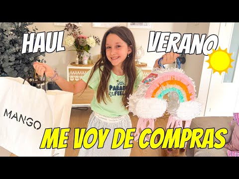 MARTINA SE VA DE COMPRAS + HAUL ROPA DE VERANO DIVERTIGUAY
