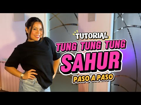 TUTORIAL Tung Tung Tung SAHUR SÚPER FÁCIL Y RÁPIDO | TikTok viral 2025