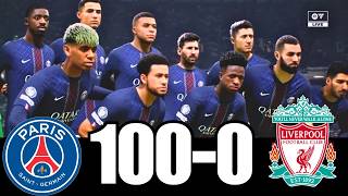 FC 26 MESSI RONALDO NEYMAR & MBAPPE | ALL STARS | PSG 100-0 LIVERPOOL
