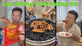 Mukbang Review Lạp Xưởng Tươi Nướng Đá