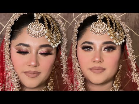 Anandkaraj bridal look by @Manveenmakeovers | #uncut #makeup #bridalmakeup #shorts