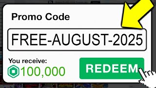 This *SECRET* Promo Code Gives FREE ROBUX! (Roblox August 2025)