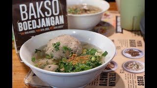 Bakso Boedjangan Ciwalk Bandung Indonesia