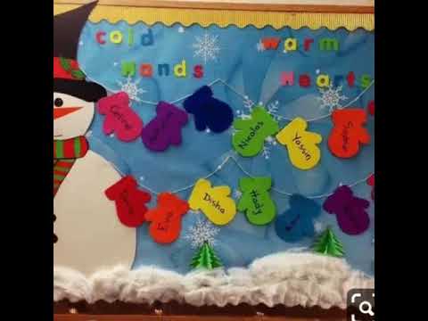 Classroom decoration ideas in christmas