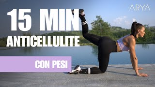 Circuito CELLULITE: 15 MIN per glutei di marmo
