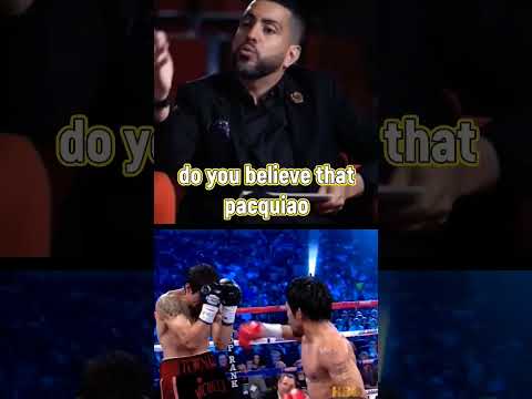 Margarito felt Pacquiao Cheated?