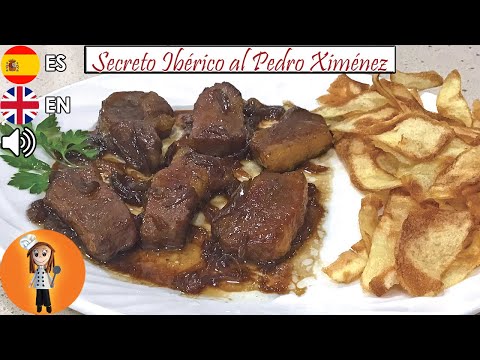 Secreto de Cerdo Ibérico al Pedro Ximénez | Receta de Cocina en Familia