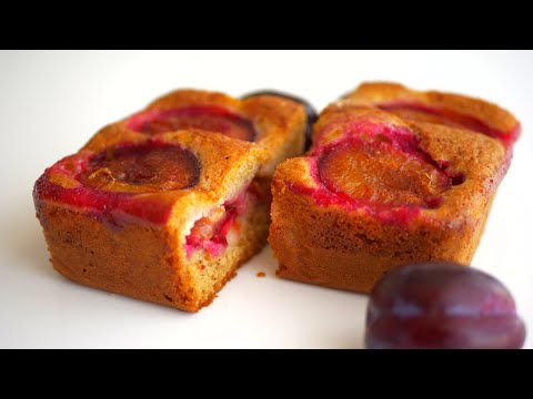 Королевская шарлотка со сливами - рецепт