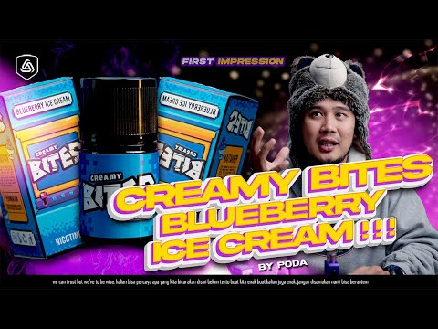 CREAMYBITES BLUEBERRY ICECREAM | SAYA BERHARAP INI NYATA !!!