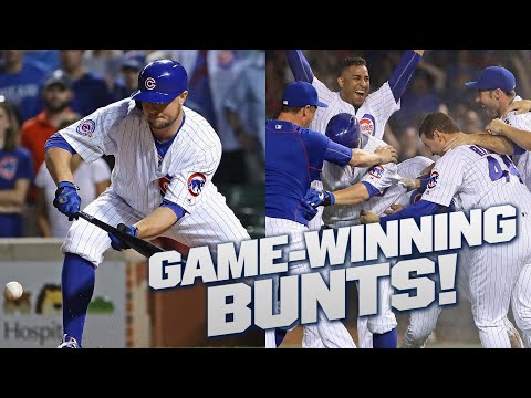 12 minutes of beautiful walk-off BUNTS