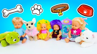 🐶🐱 ¡Los niños cuidan a sus mascotas! 👧🧒✨ | Mi Guardería Infantil