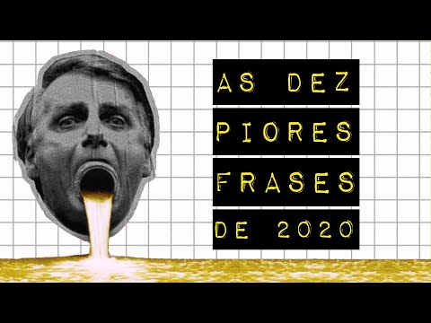 DEZ FRASES DE BOLSONARO QUE TESTARAM SUA PACIÊNCIA EM 2020