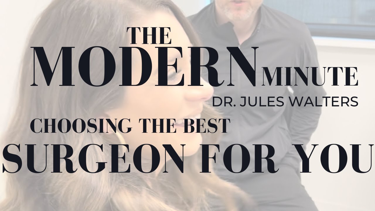 Choosing the best surgeon advice video segment