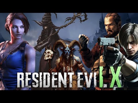 3 marmanjo falando sobre o futuro de Resident Evil