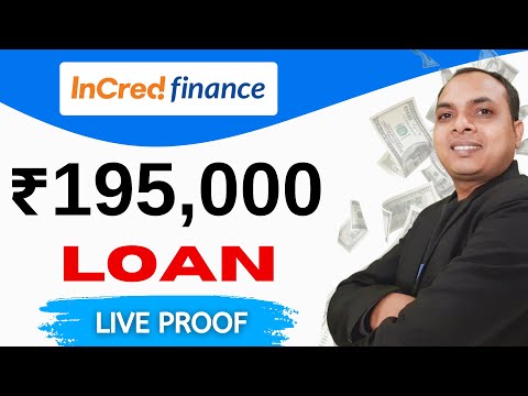 Low Cibil ₹195,000 Instant Personal loan || incred loan app se loan kaise le || incred personal