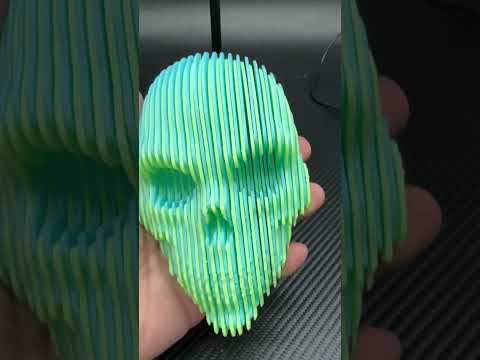 It seems that the effect is not as good as the black one. What do you think?#3dprinting