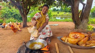 How This Village Makes Tasty Food With Just Fire and Fresh Veggies!