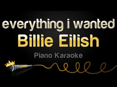 Billie Eilish – everything i wanted (Karaoke Piano)