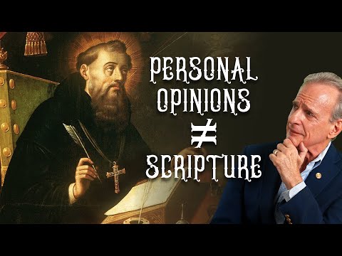 Equating Personal Opinions with the Teaching of Scripture!