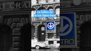 La station de la rue Saint-Paul, le Métro-Bastille #shorts #histoire #montreal