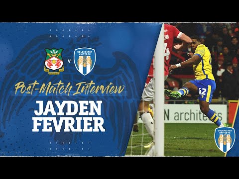 Interview | Jayden Fevrier Post Wrexham