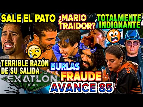 SALE😥 EL PATO ¿POR ESTA RAZÓN? 🤬🔵🐍SE BURLAN. NATALY DEPRIMIDA c84 avance 85 #Exatlón México 2024